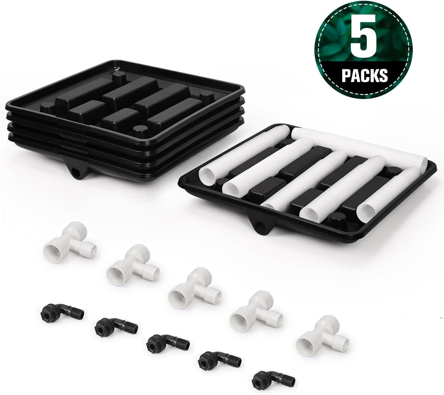 5 Packs Ez-Pz Runoff Trays