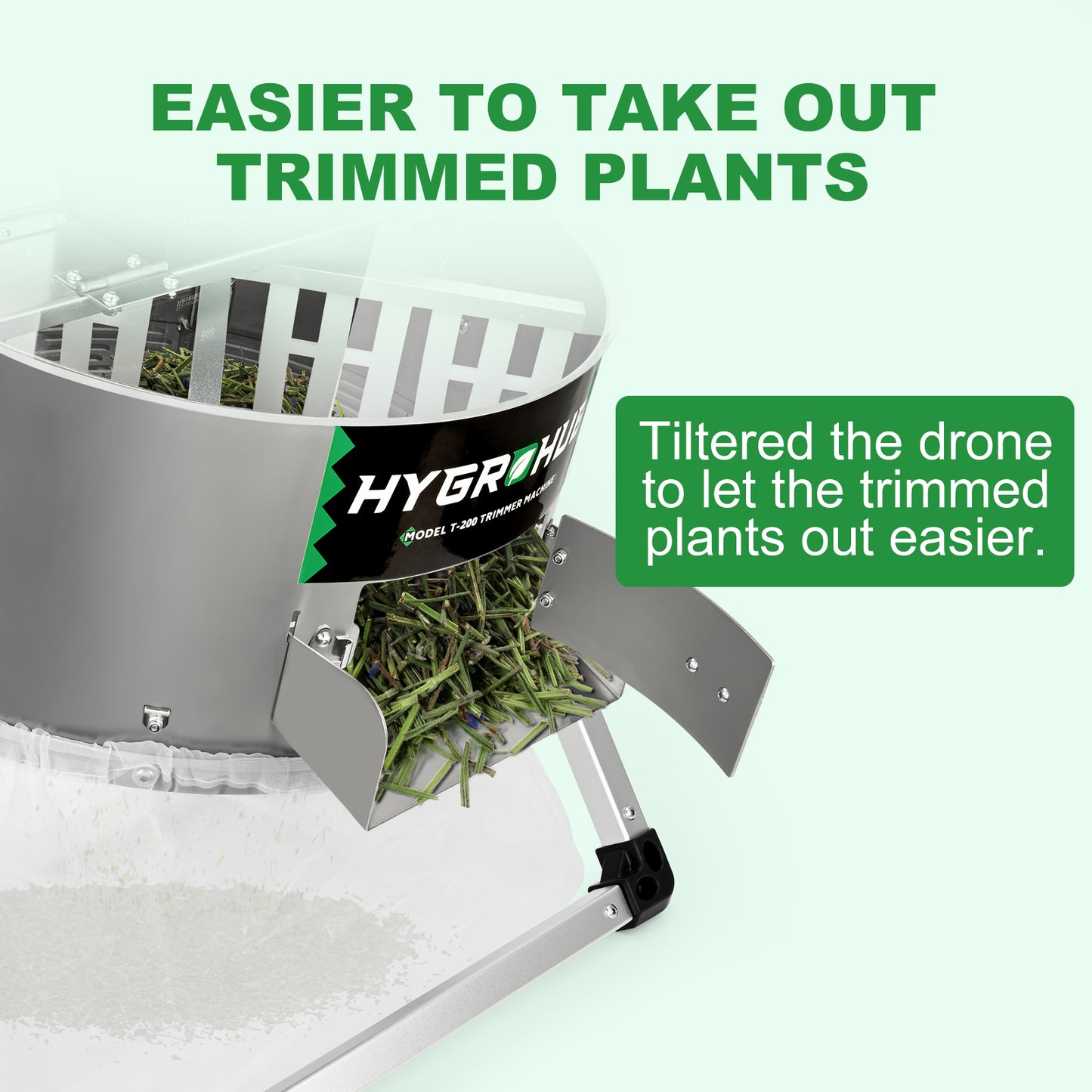 Hygrohub Electric Leaf Trimmer, T-200